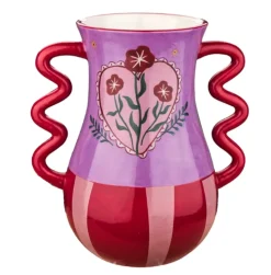 Aardewerk Vaas Floral Keramiek | Chique-Living