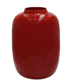 Artic Vaas Bright Red – Vase The World | Glanzend rood in 2 maten