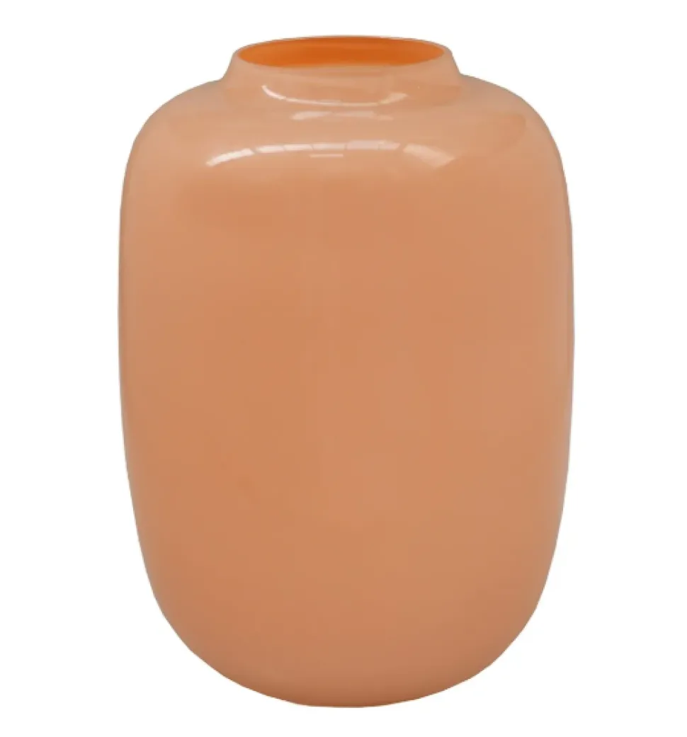 Artic Vaas Pastel Peach – Vase The World | Glanzend in 2 maten