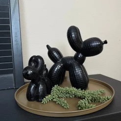 Ballon Hond Beeld | Zwart | Verkrijgbaar in 2 maten | Chique-Living
