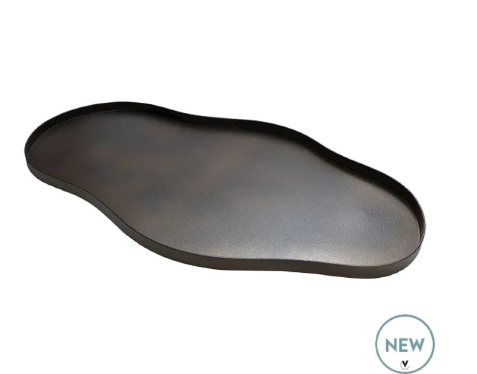 Bauru Dienblad Brons – Aluminium Stylingplateau in 2 maten