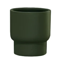 Bloempot Roskilde S Green Ø37xH40 – UV & Vorstbestendig