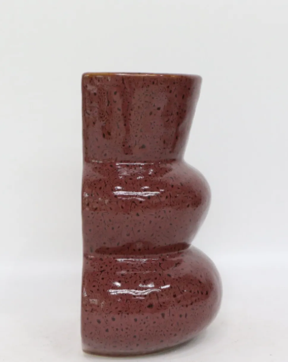 Boekenstandaard Vaas Vani Burgundy 17,4 cm | Chique-Living