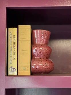 Boekenstandaard Vaas Vani Burgundy 17,4 cm | Chique-Living