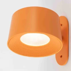 Bureaulamp ‘Design’ LED Op Accu Oranje kopen | Dimbare Tafellamp & Wandlamp met Kleurstanden | Chique Living
