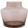 Coral Vaas Smoke Brown – Ø22,5 x H22 cm | Compact & stijlvol