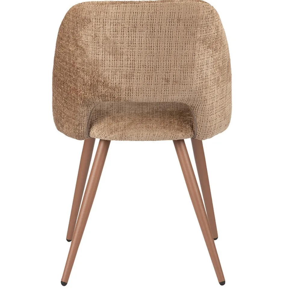 Eetkamerstoel Arc | Caramel – Luxe Designstoel | Chique-Living