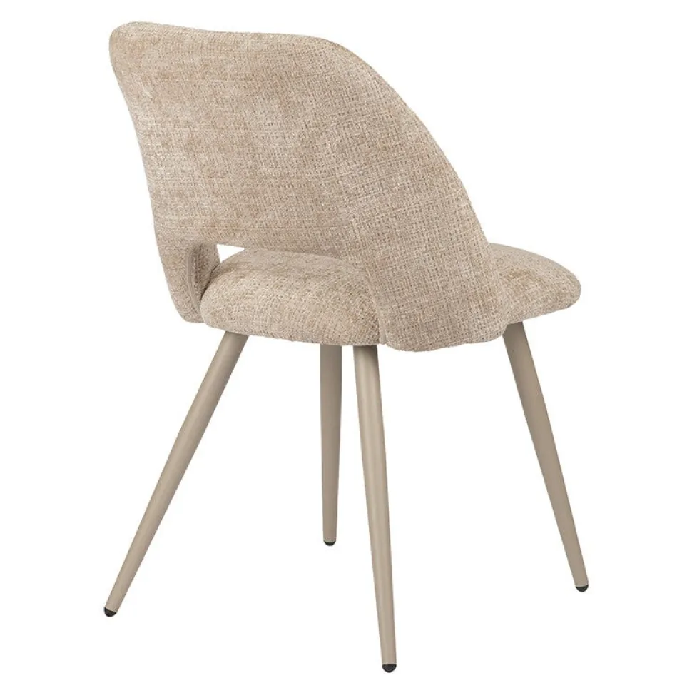 Eetkamerstoel Arc | Cream – Luxe Designstoel | Chique-Living