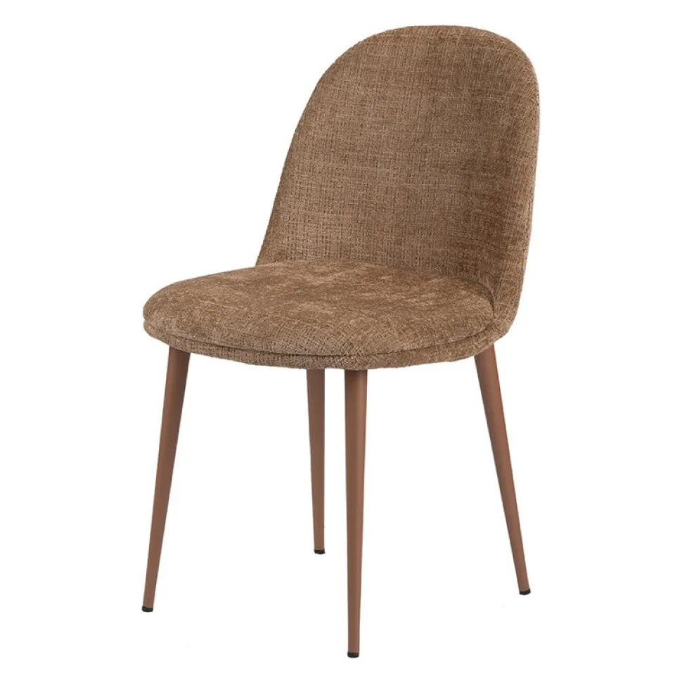 Eetkamerstoel Egg | Caramel – Luxe Designstoel | Chique-Living