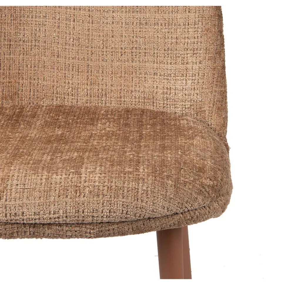 Eetkamerstoel Egg | Caramel – Luxe Designstoel | Chique-Living