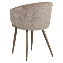 Eetkamerstoel Luna | Taupe – Luxe Designstoel | Chique-Living