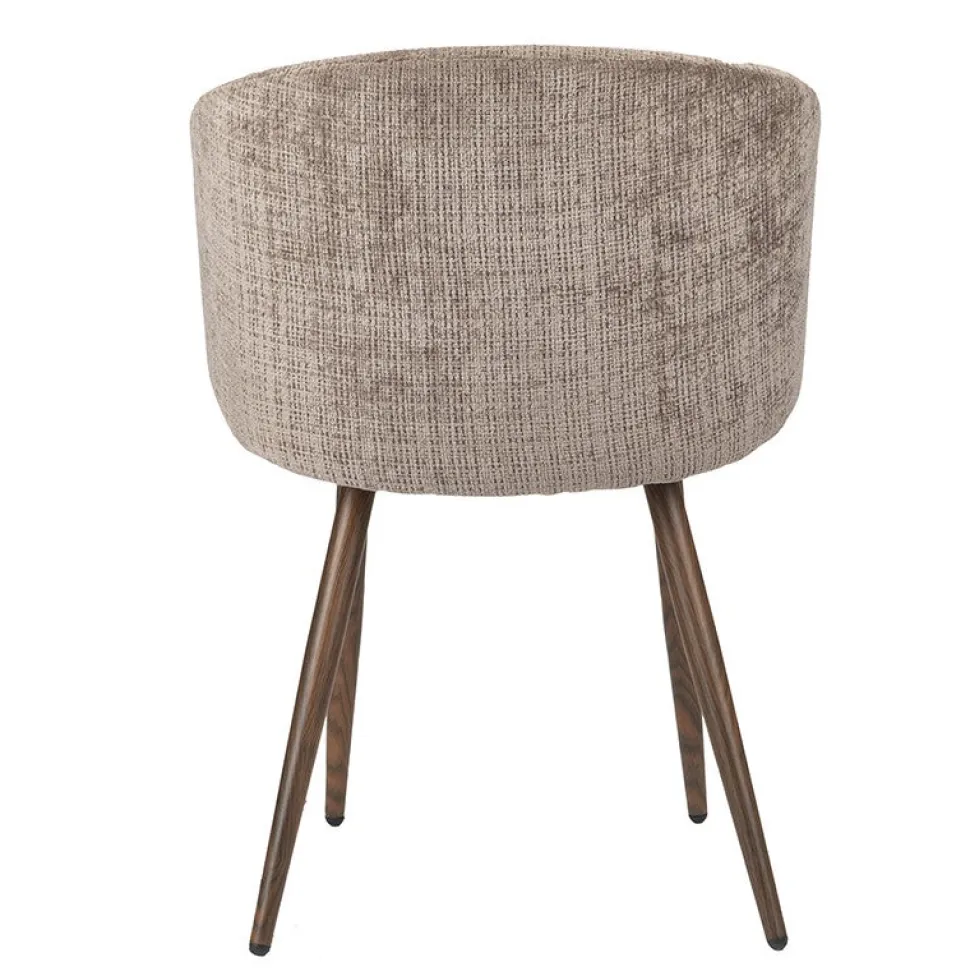 Eetkamerstoel Luna | Taupe – Luxe Designstoel | Chique-Living
