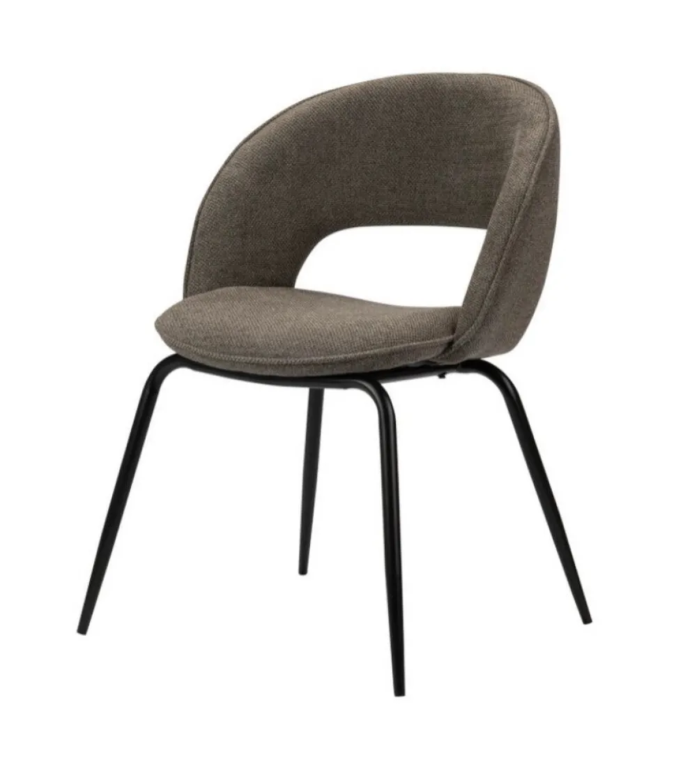 Eetkamerstoel Rainbow | Taupe – Luxe Designstoel met Comfort | Chique-Living