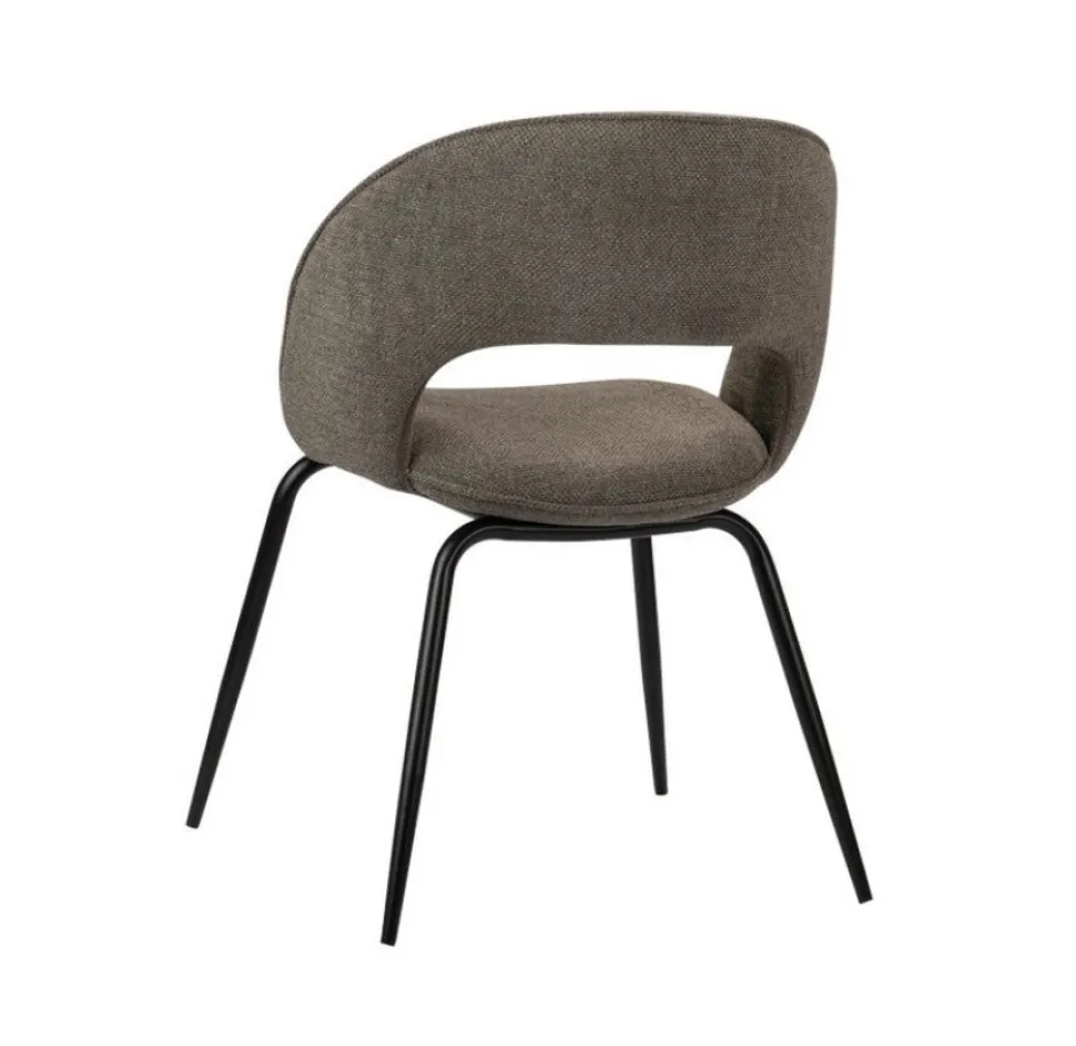 Eetkamerstoel Rainbow | Taupe – Luxe Designstoel met Comfort | Chique-Living