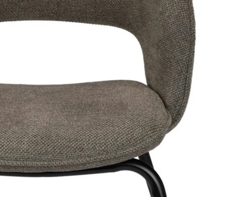 Eetkamerstoel Rainbow | Taupe – Luxe Designstoel met Comfort | Chique-Living