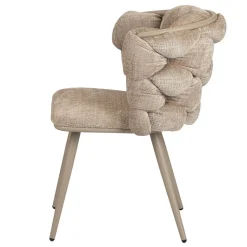 Eetkamerstoel Rock | Cream – Luxe Designstoel | Chique-Living