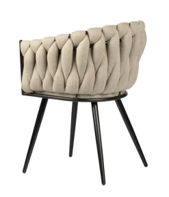 Eetkamerstoel Wave | Beige – Luxe Designstoel | Chique-Living