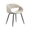 Eetkamerstoel Whale Wit / Off White | Moderne Stoel met Armleuning – Chique Living