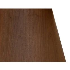 Ellipse Eettafel Marmer / Walnoot – Luxe Ovale Eetkamertafel 220x110cm