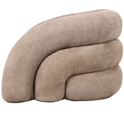 Fauteuil ‘Senna’ Chenille | Japandi Interieur | 100x89,5x60cm | Chique-Living