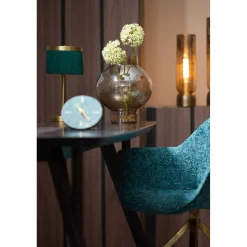 Glazen Amber Vaas ‘Dusit’ – Ø26x30 cm | Light & Living | Chique-Living