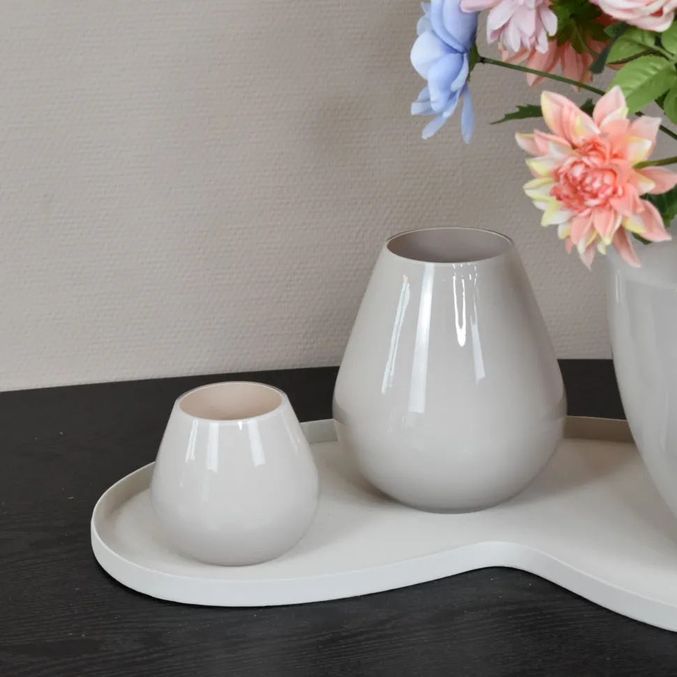 Ivory Shine Windlicht ‘Tasman’ | Vase The World | Verkrijgbaar in 2 maten | Chique-Living