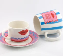 Koffiemok Amore met oor | Keramiek | Chique-Living
