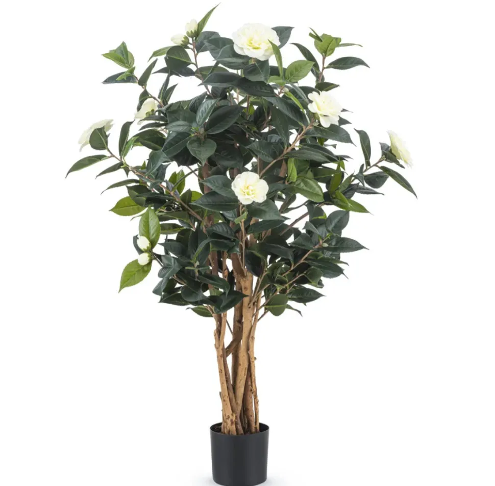 Kunstplant Camellia Japonica 100cm – Elegantie in Bloei