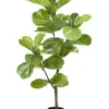Kunstplant Ficus Tabaksplant 125cm – Stijlvol & Onderhoudsvrij