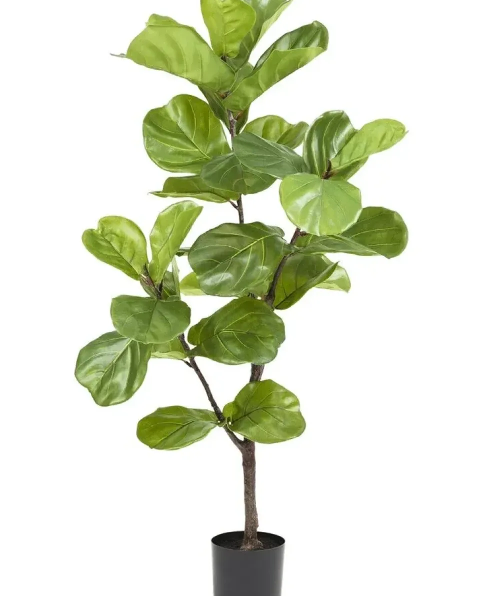 Kunstplant Ficus Tabaksplant 125cm – Stijlvol & Onderhoudsvrij