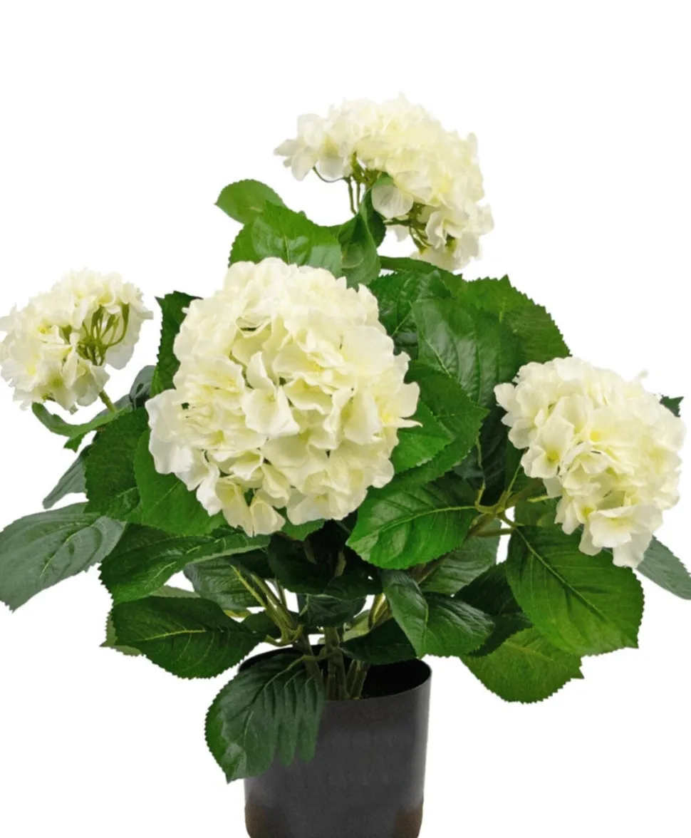 Kunstplant ‘Hortensia’ | Creme | 43cm | Chique-Living