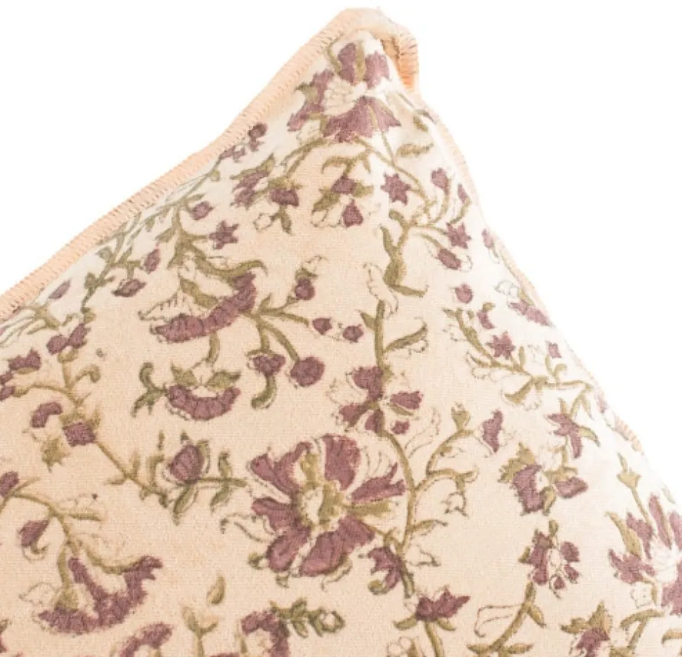 Kussen Batik Rose kopen | Luxe Sierkussen 40x60cm met Batikprint | Chique Living