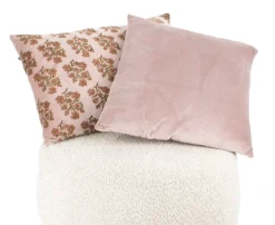 Kussen ‘Floral’ Rosewood kopen | Luxe Sierkussen 40x60cm met Bloemmotief | Chique Living