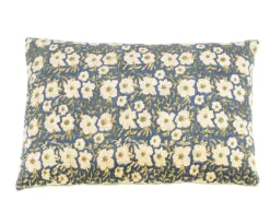 Kussen ‘Floral’ Smaragd kopen | Luxe Sierkussen 40x60cm met Bloemmotief | Chique Living