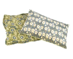 Kussen ‘Floral’ Smaragd kopen | Luxe Sierkussen 40x60cm met Bloemmotief | Chique Living