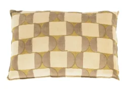 Kussen ‘Square’ Oker kopen | Luxe Sierkussen 40x60cm met Binnenkussen | Chique Living