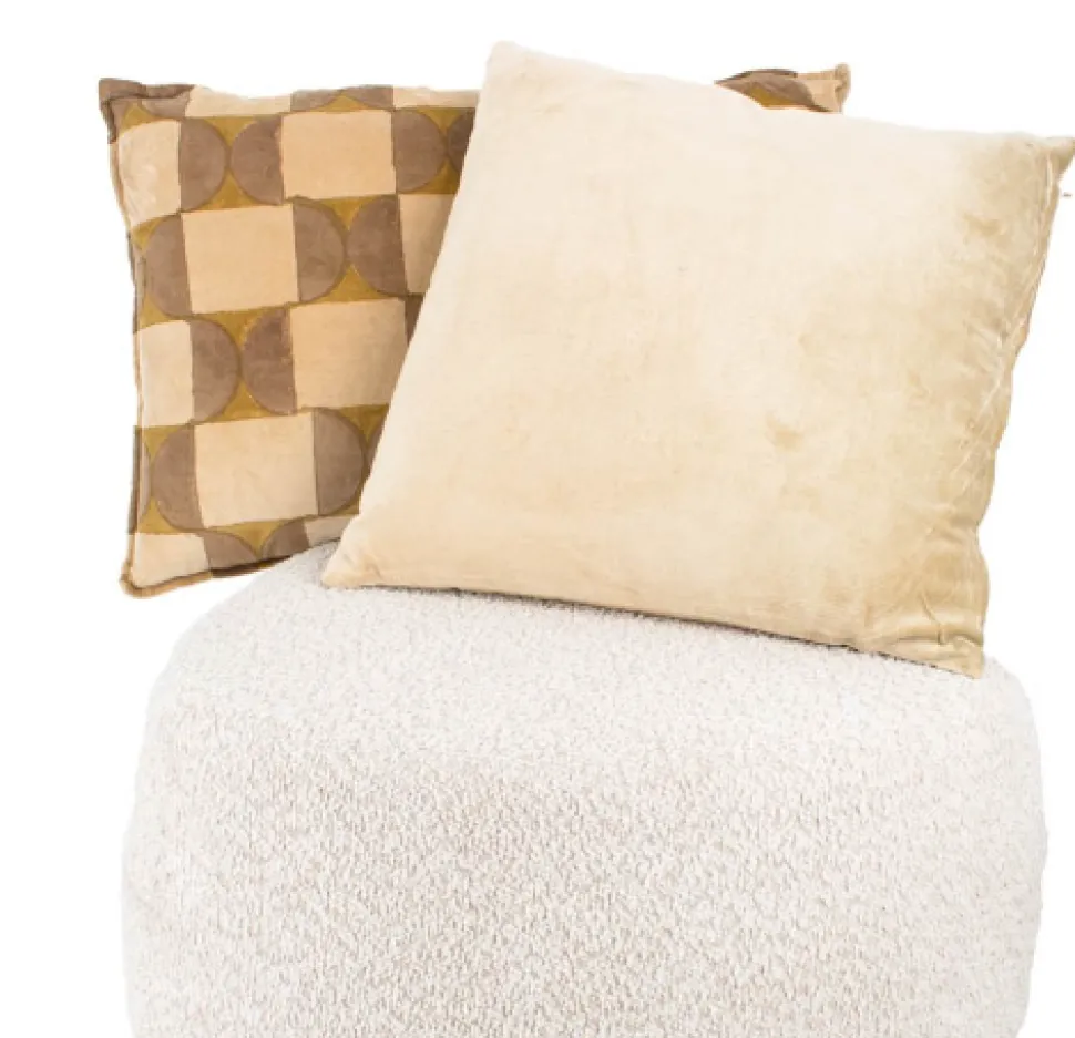 Kussen ‘Square’ Oker kopen | Luxe Sierkussen 40x60cm met Binnenkussen | Chique Living