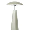 LED Tafellamp 'Piazza' Op Accu | Groen | 16,5x16,5x36cm | Chique-Living