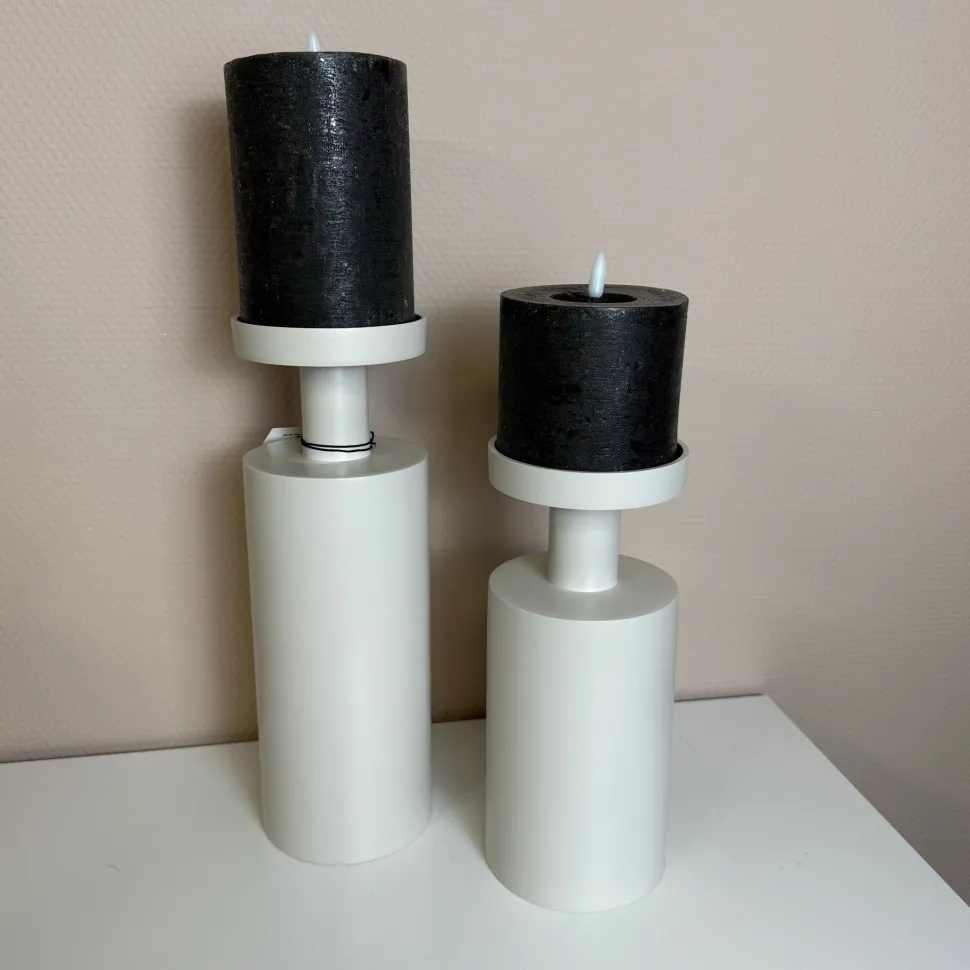 Luxe Beige Kandelaar | Vase The World | Verkrijgbaar in 3 maten | Chique-Living