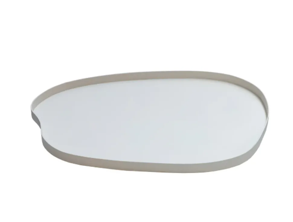 Organische Vorm Dienblad 'Bariri' | Ivory | Vase The World | In 2 maten | Chique-Living