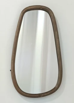 Organische Vorm Spiegel 33×59,5 cm – Houten Lijst | Chique-Living