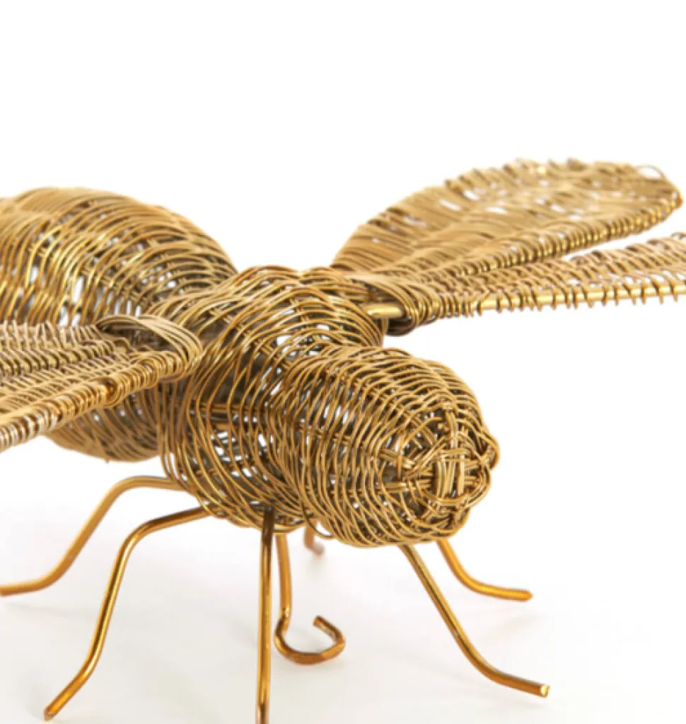 Ornament 'Cicada' Goud | Light & Living | 29x26,5x6 cm | Chique-Living