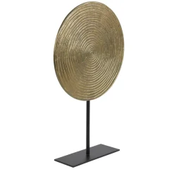 Ornament Op Voet 'Rawas' | Light & Living | Zwart/Goud | Verkrijgbaar in 2 maten | Chique-Living