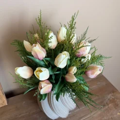 Real Touch Kunst Tulpen Boeket | Nude | 20 Tulpen | Chique-Living