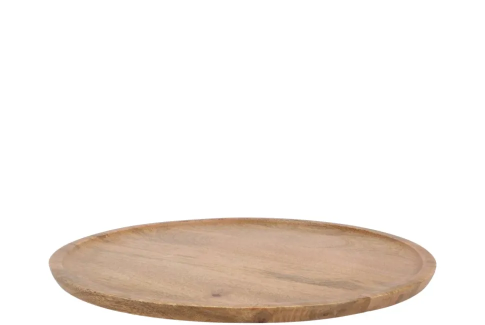 Rond Mango Houten Dienblad – Stylingplateau in 4 maten