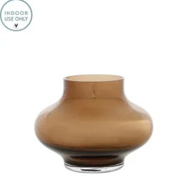 Ruvuma Vaas Smoke Brown – Vase The World | In 2 maten