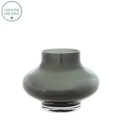 Ruvuma Vaas Smoke Grey – Vase The World | In 2 maten