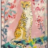 Schilderij Kleurrijke Tijger 60×80 cm – Met Houten Lijst | Chique-Living
