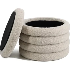 Teddy Opberg Poefje | Zand | 40x40x32cm | Chique-Living