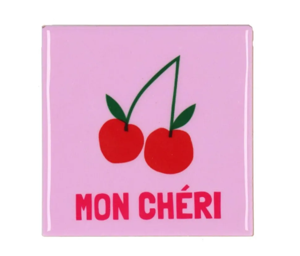 Tegeltje ‘Mon Cheri’ | Chique-Living